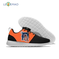 breathable leisure sport tigers logo sneakers team lightweight casual menwomen running detroit baseball mesh shoes