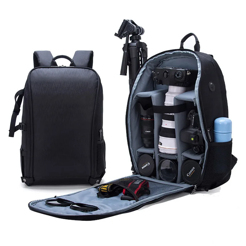 

Folding New DSLR Camera Bag Anti-Theft Large Capacity Shoulder Outdoor Camera Bag Fashion Casual UAV Backpack