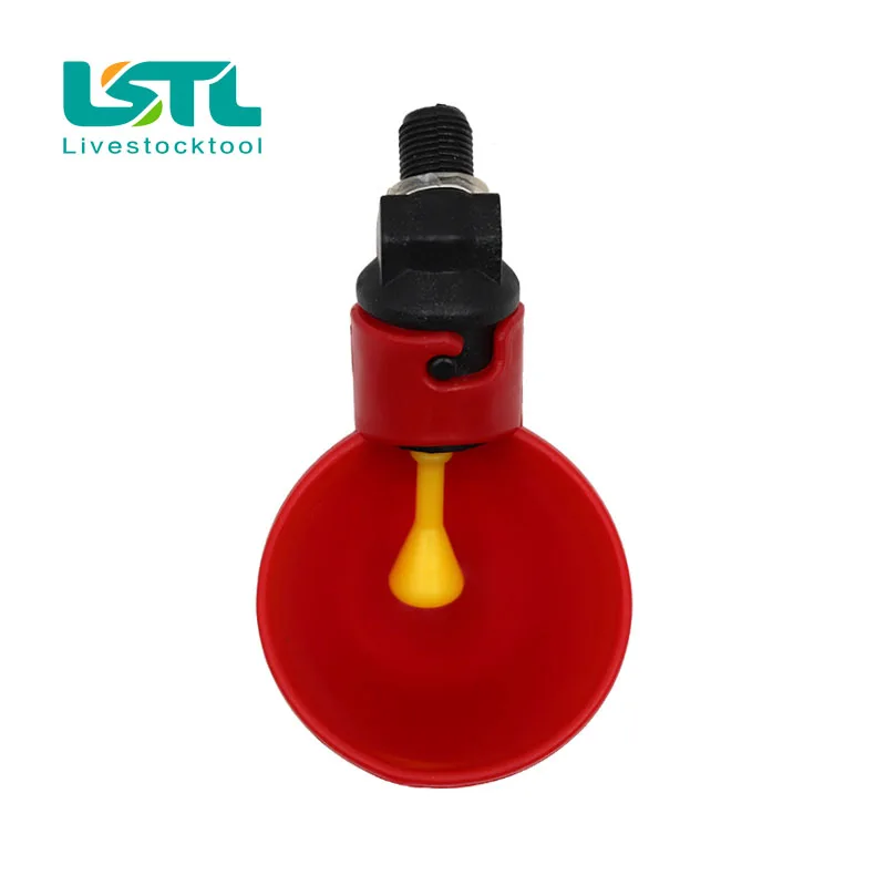 Поилка для птицы автоматическая пластиковая подставка цыплят перепелок 2 шт. |