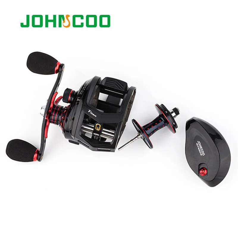 Кастинговая катушка JOHNCOO для морской рыбалки макс. нагрузка 13 кг 11 + 1