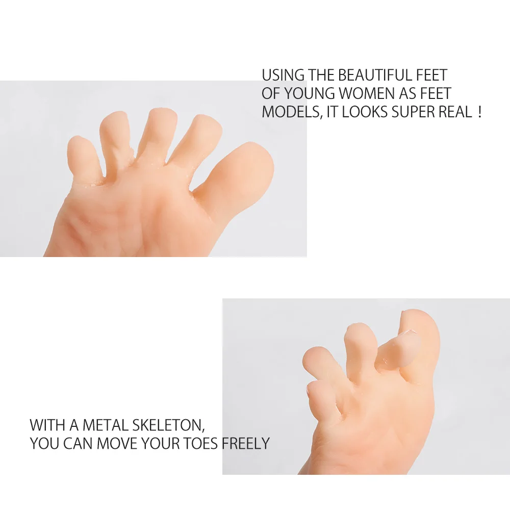 Силиконовые гелевые украшения CYOMI супер мягкая удобная женская форма нога мебель