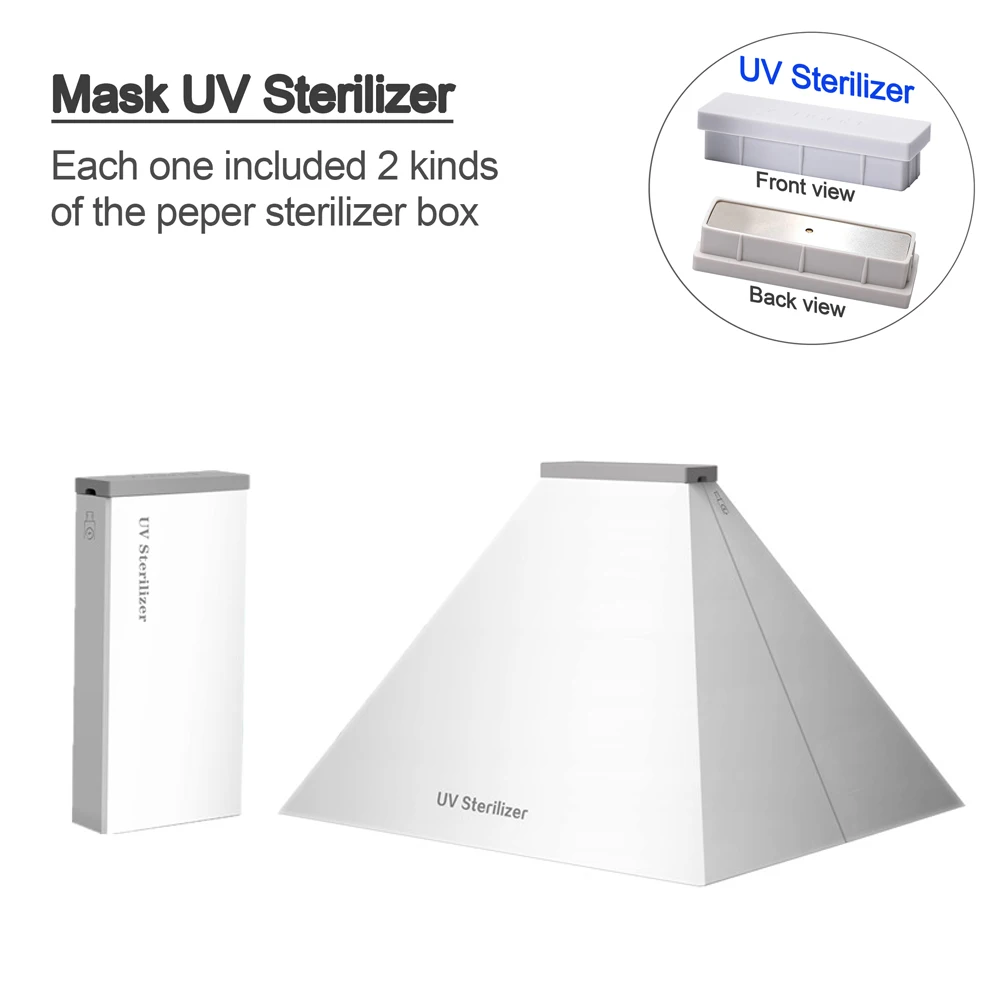 Коробка для дезинфекции маски UVC многофункциональная коробка УФ стерилизации