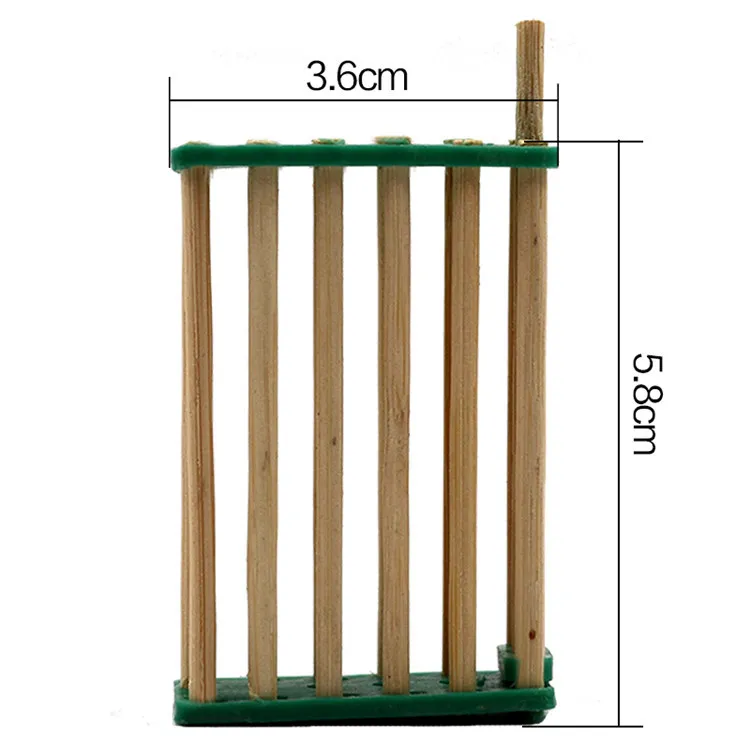 50 шт./лот бамбуковая система King Bee Cage пчелиные заключенные пчеловодные