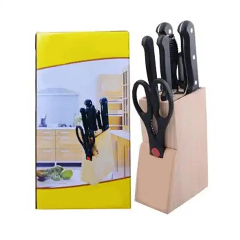 8 шт Ножи комплект Нержавеющая сталь набор Кухня посуда бытовой Sharp Комбинации