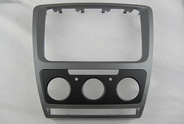 

Car Fascias Stereo Radio Panel Frame Dash Kit For Skoda Octavia Manual Air Conditioning Version 2008 2009 2010 2011 2012 2013