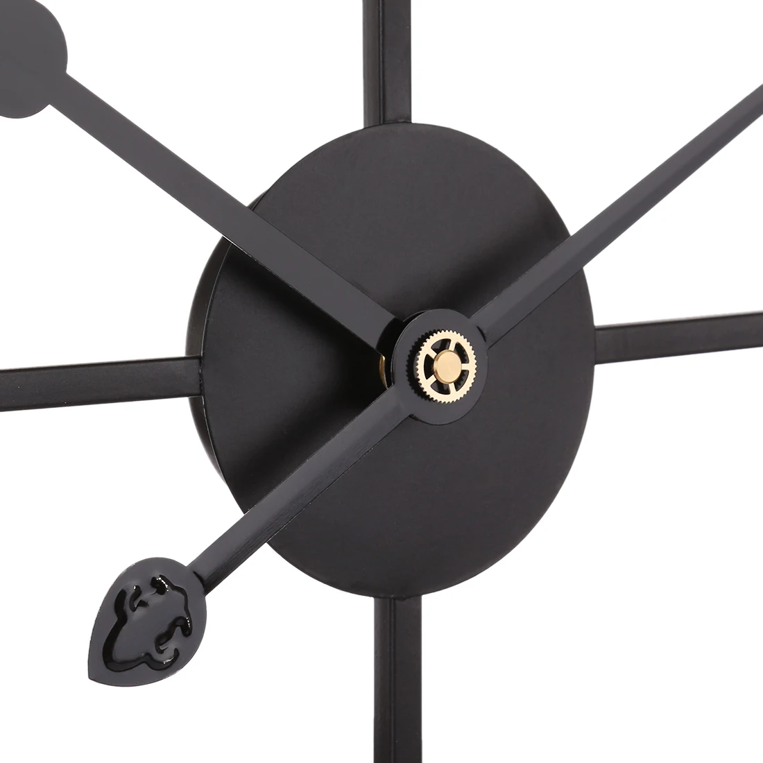 40 см 3D железное искусство римские цифры часы бесшумные настенные для дома