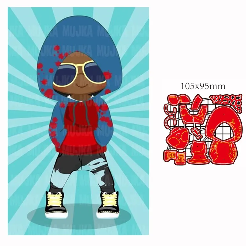 

Металлические Вырубные штампы для мальчиков DIY Скрапбукинг Декоративные бумажные карточки ремесло выбивание