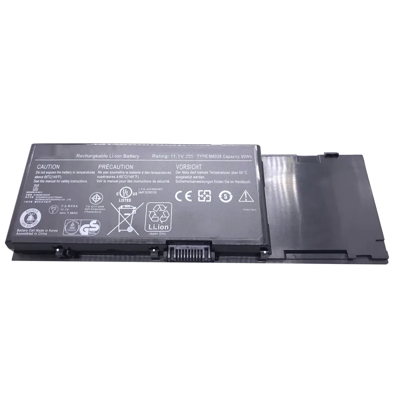 LMDTK New 8M039 Laptop Battery For Dell Precision M2400 M4400 M6400 M6500 312-0873 C565C DW842 KR854 J012F 11.1V 90WH | Компьютеры и