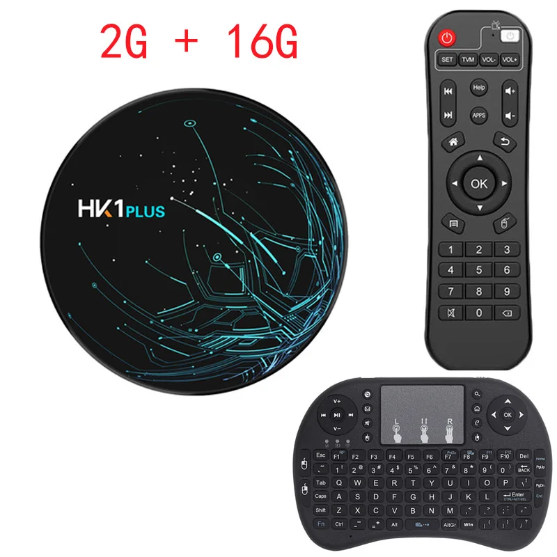 2G 16G Add keyboard HK1 плюс Android 9,0 Смарт ТВ коробка 4 Гб 64 Гб Amlogic S905X2 двойной Wifi BT4.0 USB3.0 H.265 4K Netflix Youtube Google Play HK1 MAX - Цвет: 2G 16G Add keyboard
