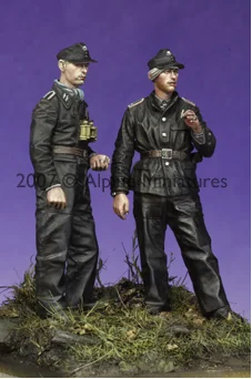 Набор Panzer NCO (2 фигурки) в масштабе 1:35|figure 1/35|1/35 figuresset 2 |