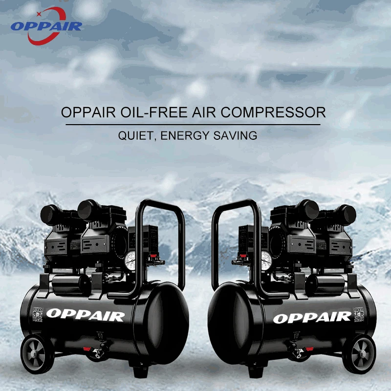 Масляный бесшумный медицинский воздушный компрессор насос для