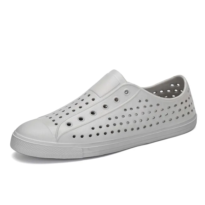 Мужские шлепанцы на резиновой подошве летние дышащие сандалии пляжные