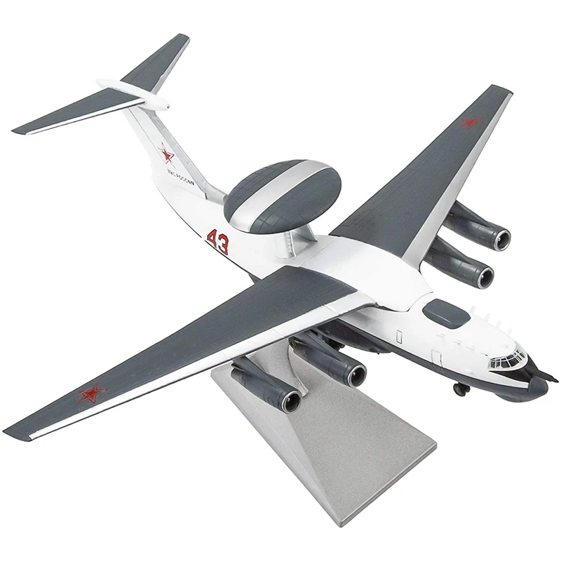 

1/200 A-50 Airborne Early Warning Aircraft Diecast Airplanes Alloy Airplane Model Russian Aircraft Gift Collection Toys