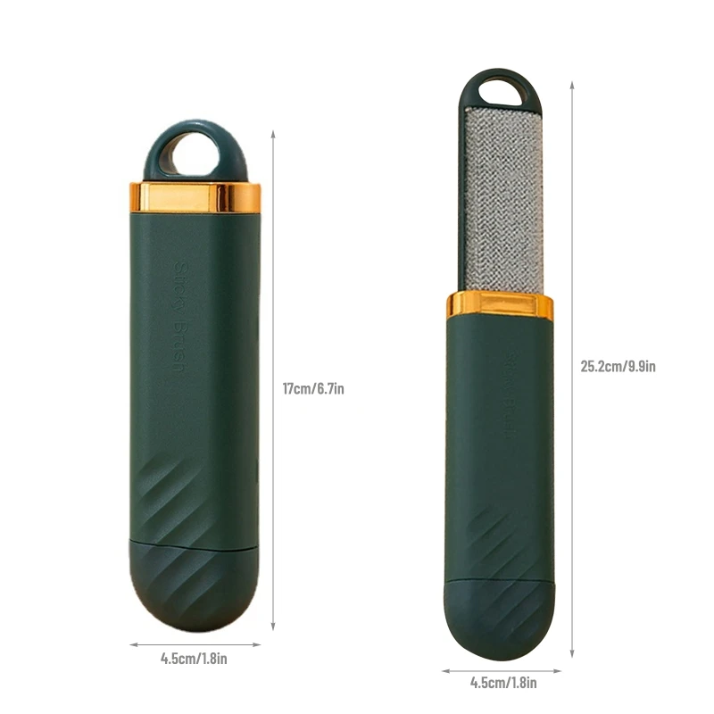 Двусторонняя кисть для удаления шерсти домашних животных телескопическая ручка