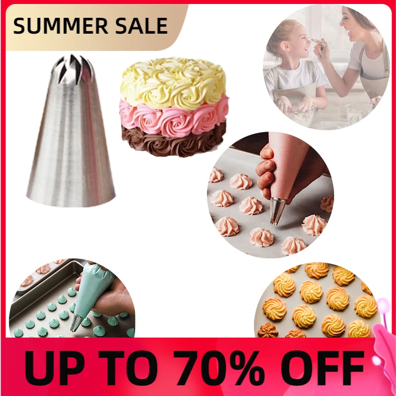 1 шт. спиральный кондитерский крем глазурь из нержавеющей стали|Украшения для