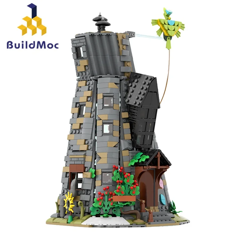 

Buildmoc Movie City Architecture Love House Bricks MOC Model Building Blocks City Toy Kids Gifts Toys for Children DIY Block