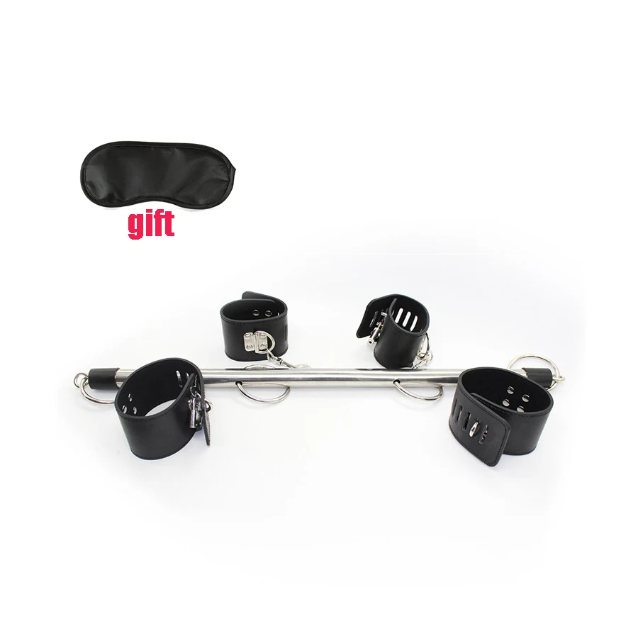 БДСМ фетиш бондаж разбрасыватель ручные манжеты на лодыжку силиконовая маска