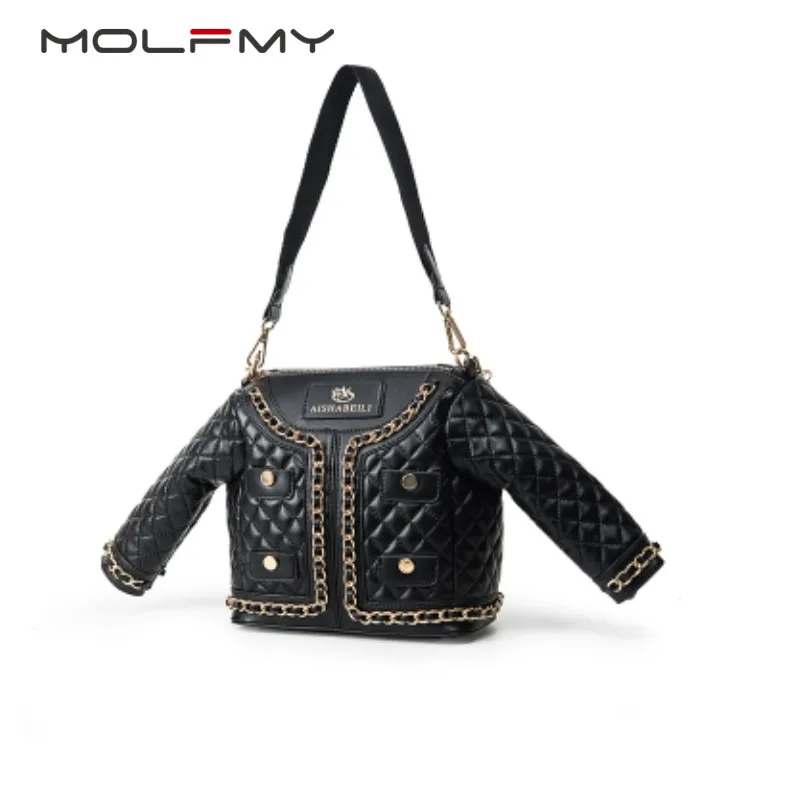 Модная женская сумка на плечо 2021 черная повседневная куртка сумка-мессенджер