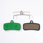 1 пара зеленые велосипедные тормозные колодки для Shimano Saint M810 M820  Zee M640 MTB Горный Дорожный велосипед дисковый тормоз Запчасти