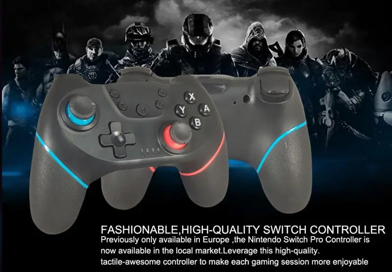 Для Nintendo Switch Pro NS-Switch Pro игровая консоль, геймпад беспроводной Bluetooth геймпад игровой джойстик контроллер Джойстик пульт дистанционного управления