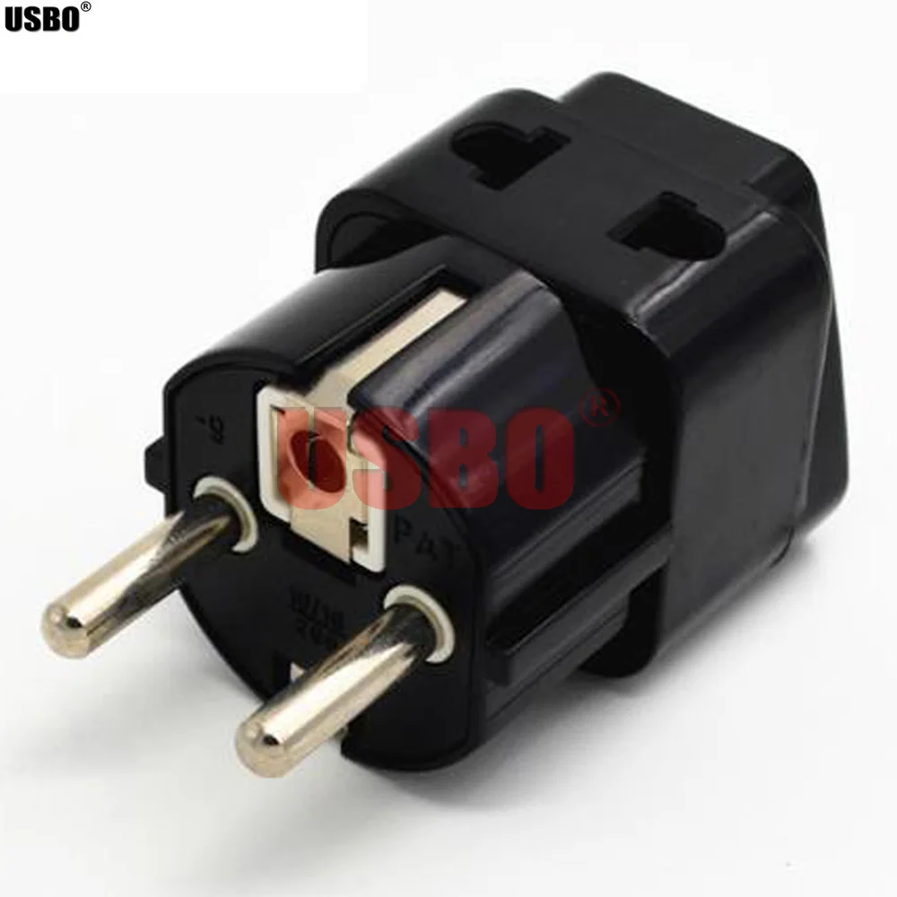 Универсальный переходник для ЕС/Великобритании/Австралии/США в ЕС дорожный