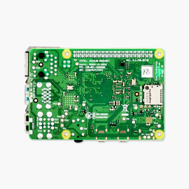 Плата для разработки Raspberry Pi 4 Model B 2 Гб ОЗУ ГБ 8 ядра ЦП 1 5 ГГц скорость 3 скорости