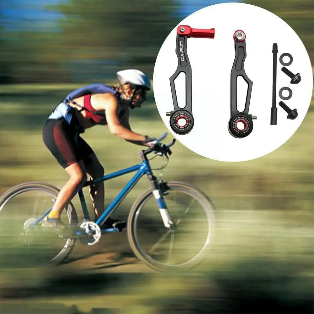 

Оригинальный складной ультракороткий велосипедный кронштейн Litepro для наружного дорожного горного велосипеда, V-образный зажим, длинный кро...