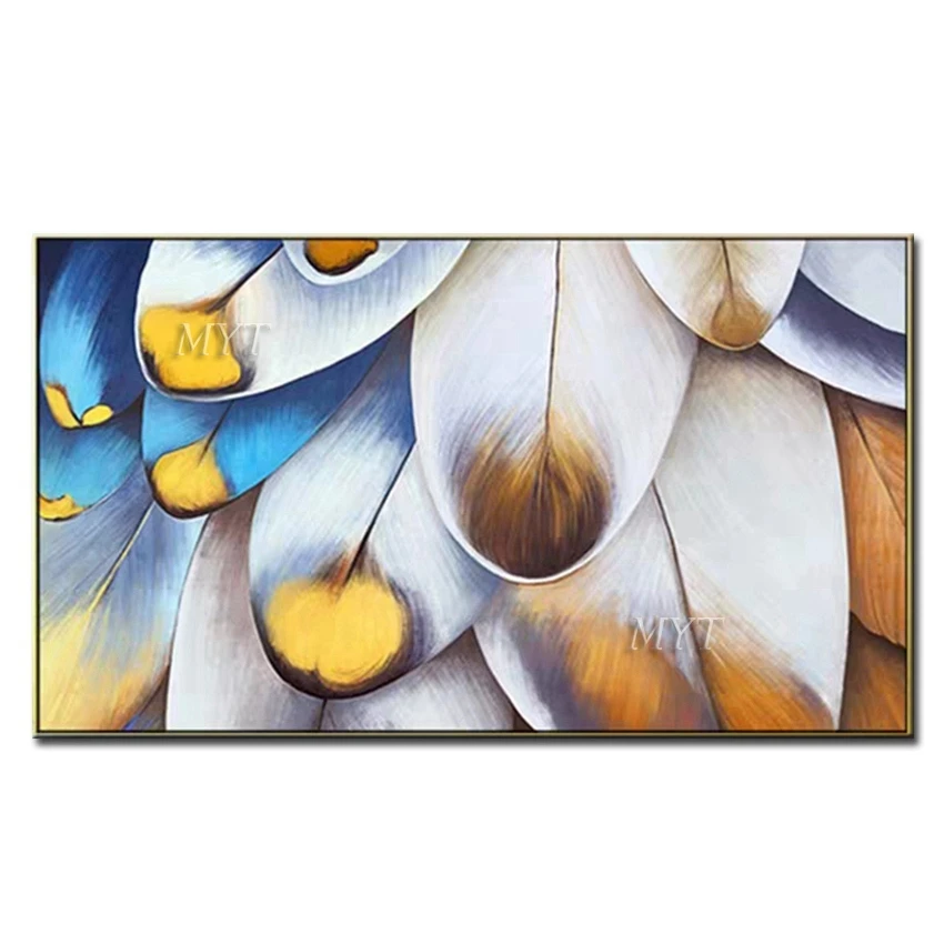 

Colorful Flower Abstract Handmade Oil Painting Modern Wall Art Living Room Picture Home Decoration Painting Wedding Decoration