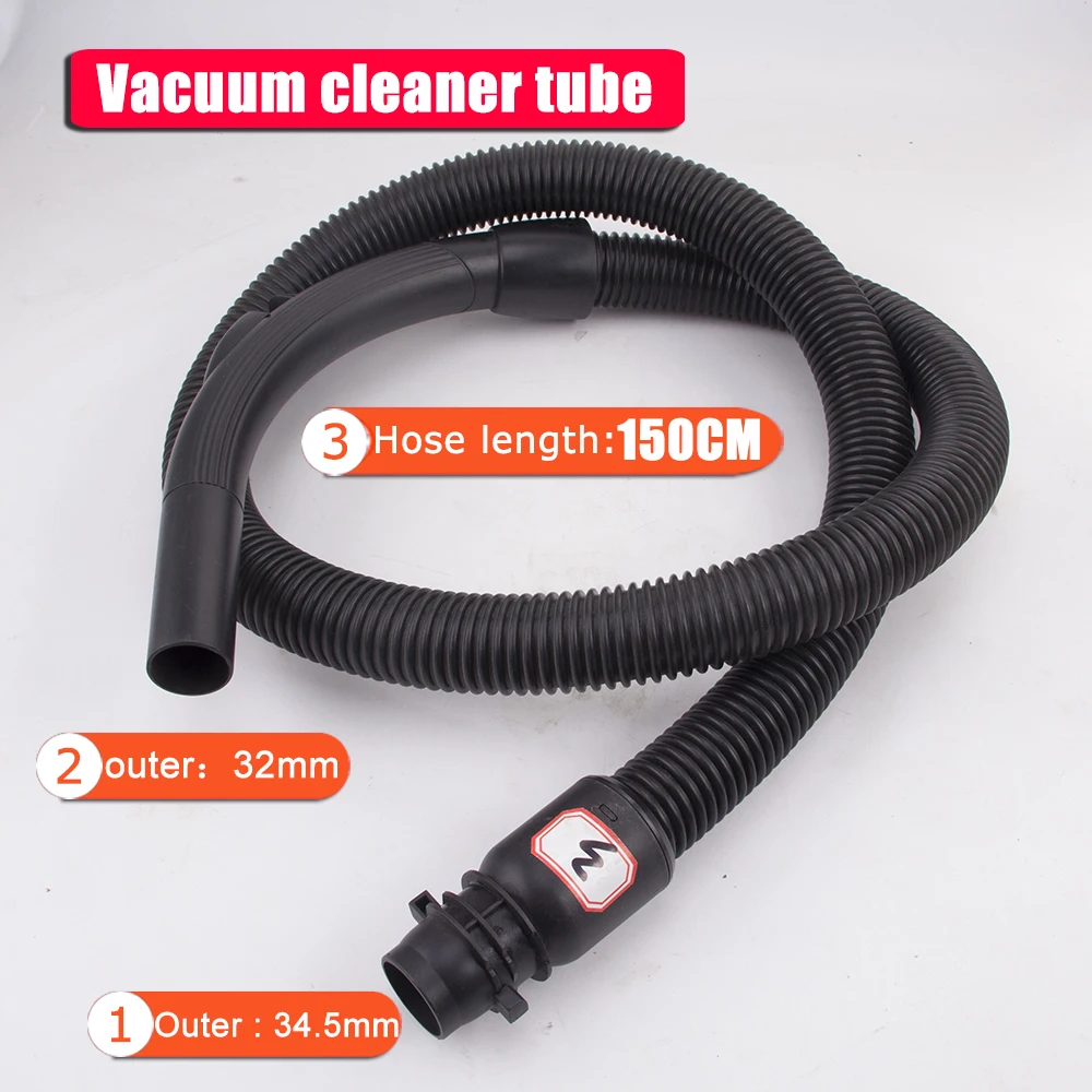 

35mm universal vacuum cleaner soft suction hose Midea QW14T-803 VT02W-09B central vacuum cleaner pipe tube 1.85m