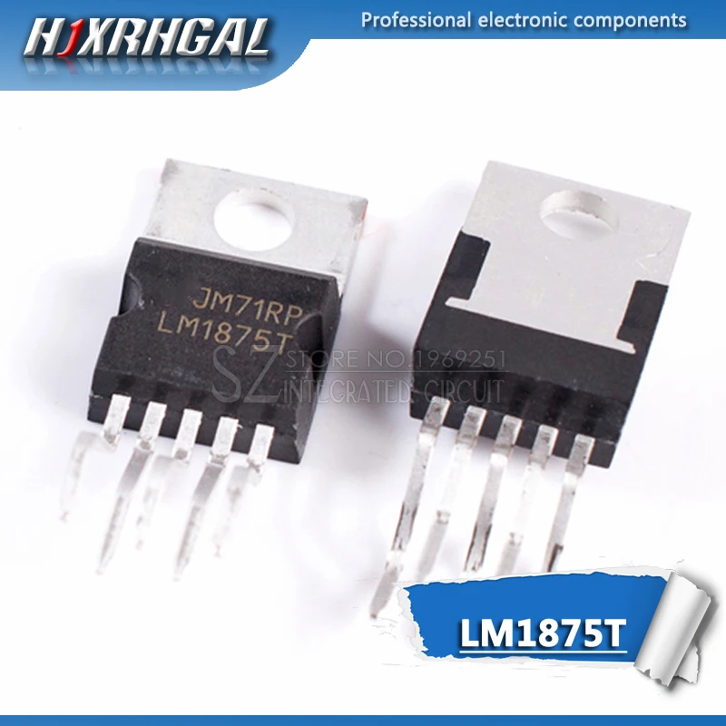 1 шт. LM1875T TO220-5 LM1875 TO220 20 Вт усилитель мощности Аудио Новый и оригинальный HJXRHGAL |
