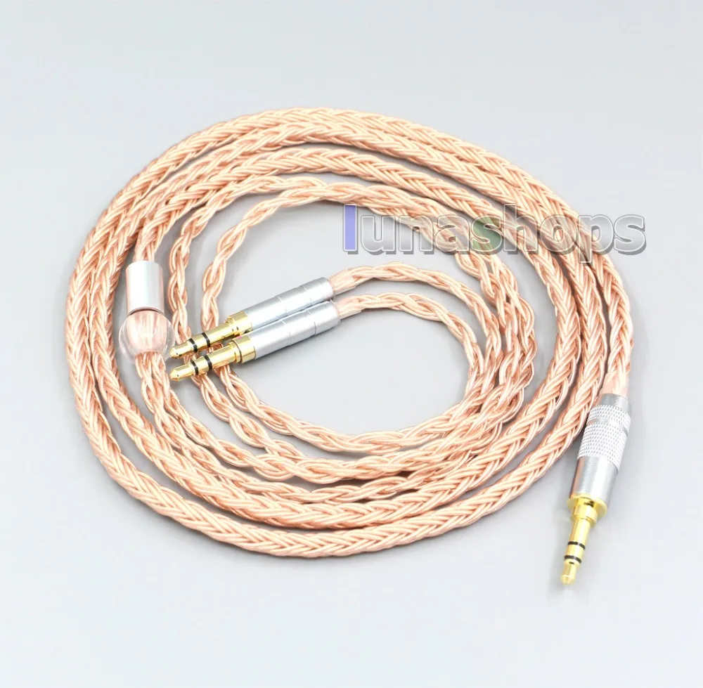 LN006749 2 5 мм XLR сбалансированный 16 Core 99% 7N OCC кабель для наушников Pioneer Amiron Home Aventho