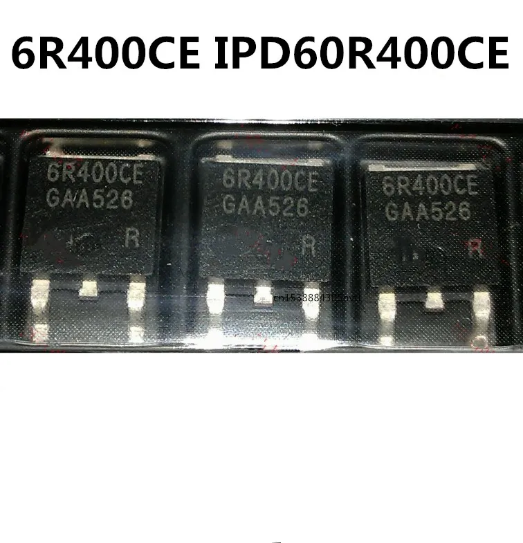

Original 10PCS/ 6R400CE IPD60R400CE TO-252 650V 30A