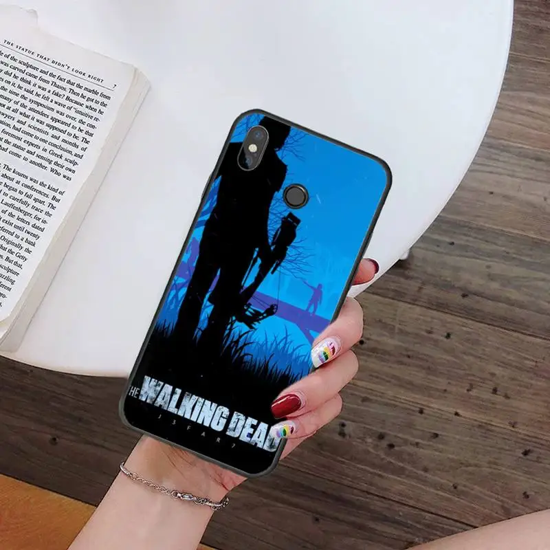 

The Walking Dead TV Series Horror Phone Case For Xiaomi Redmi note 7 8 9 t k30 max3 9 s 10 pro lite