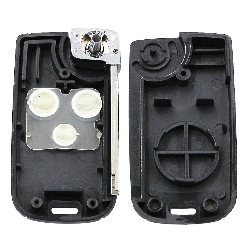 3 кнопки Модифицированная Складная откидная оболочка ключа дистанционного