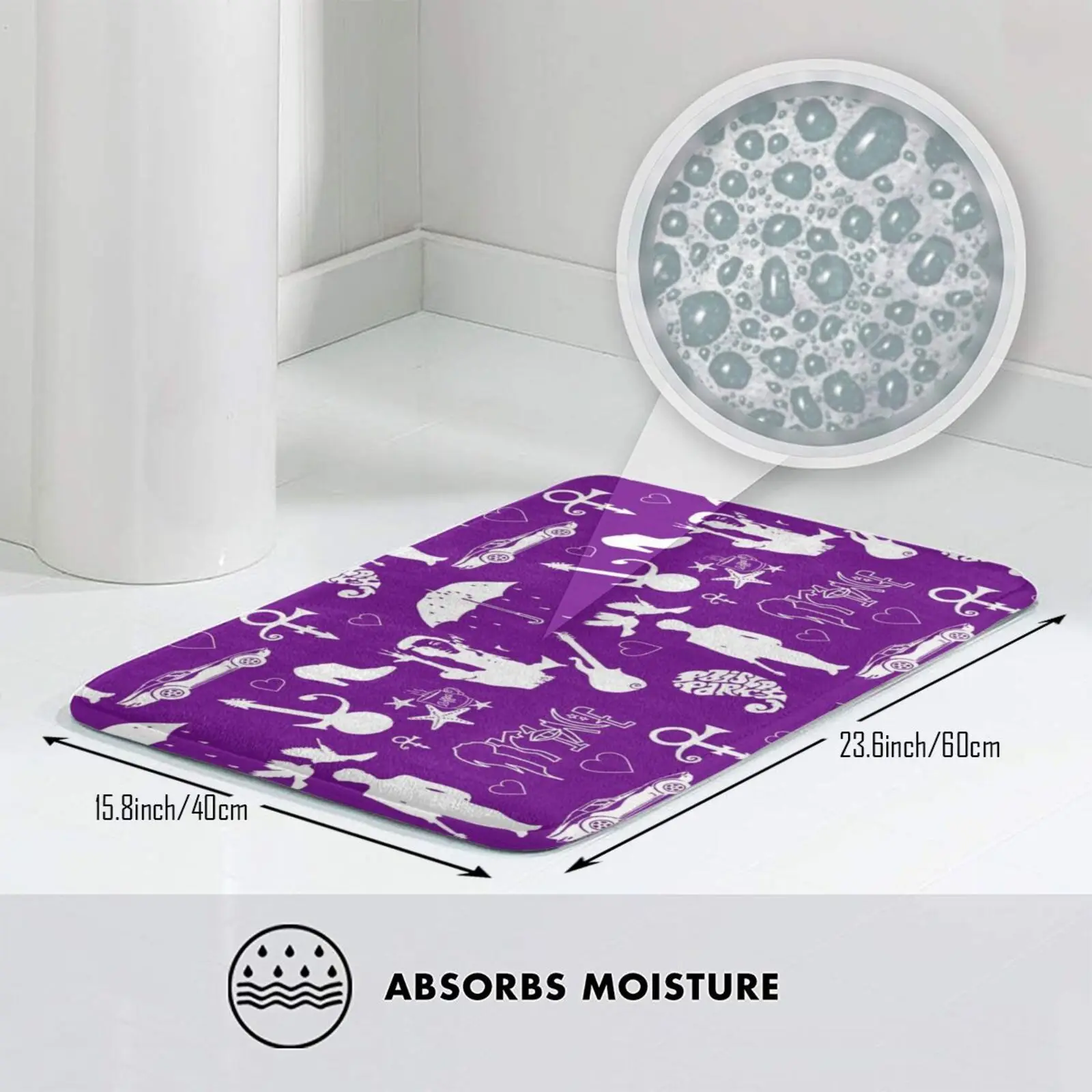 Мягкий Нескользящий Коврик с рисунком принца 1 шт. 2013 коврик подушка принц певец