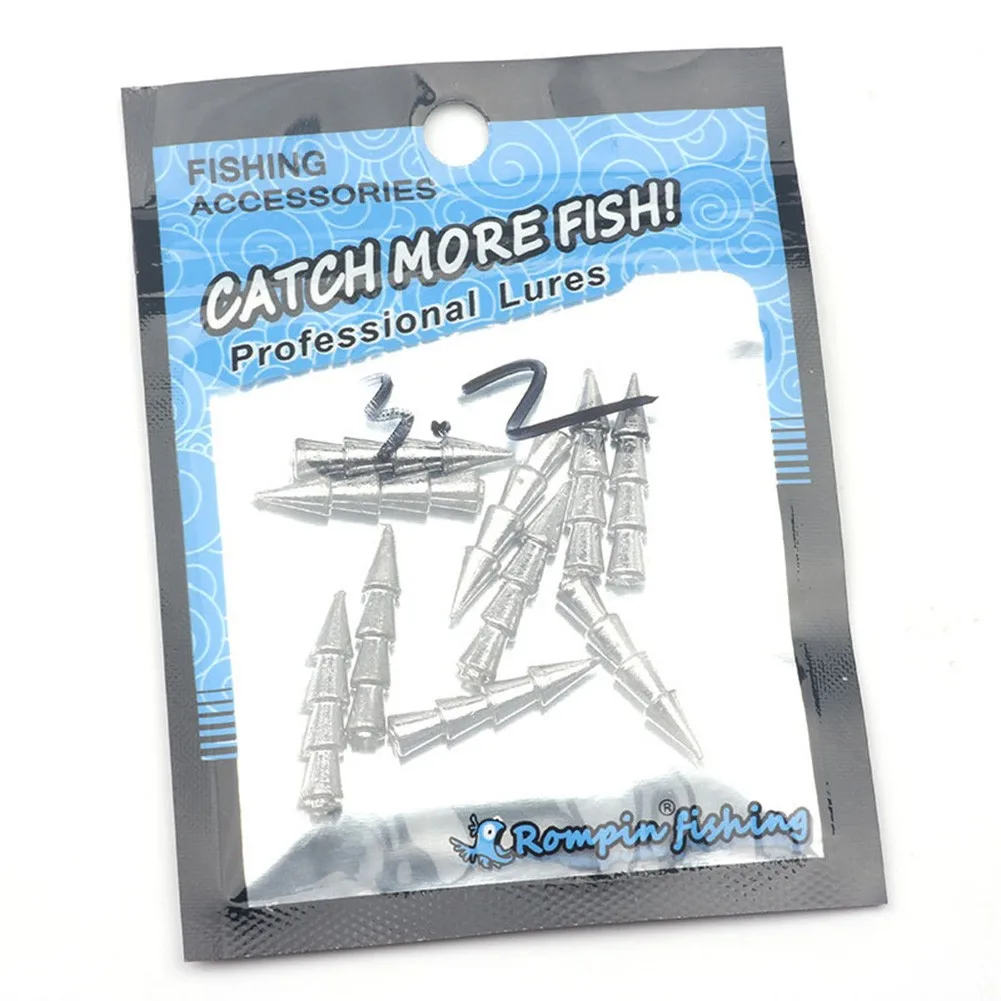 10 шт. Neko Rig Nail весовые грузила соединитель рыболовная вставка вес Мягкая наживка