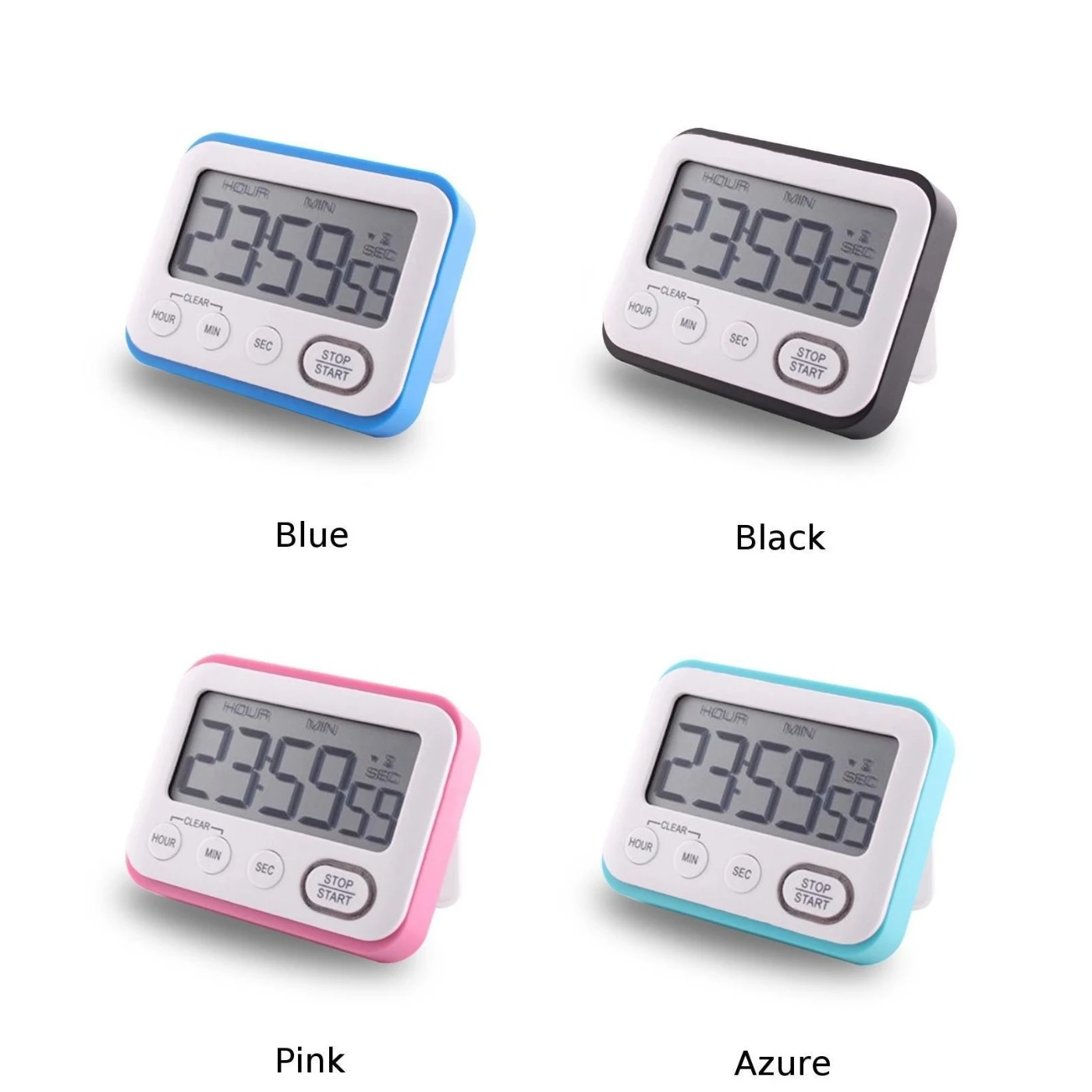 Домашний цифровой дисплей таймер кухня аудио напоминание мигающие