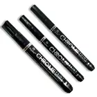 0,71,03,0 мм Серебряный зеркальный хромированный маркер сделай сам с эффектом металлик граффити знак ручка Гладкий знак ручка для ремонта царапин