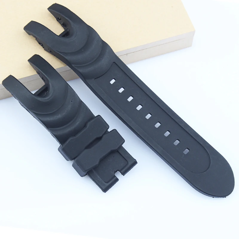 Новый 26 мм черный резиновый ремешок для наручных часов сменный Invicta резерв