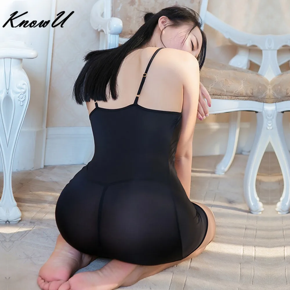 Женское многоцветное белье KnowU юбка на бретельках с трусиками стрингами