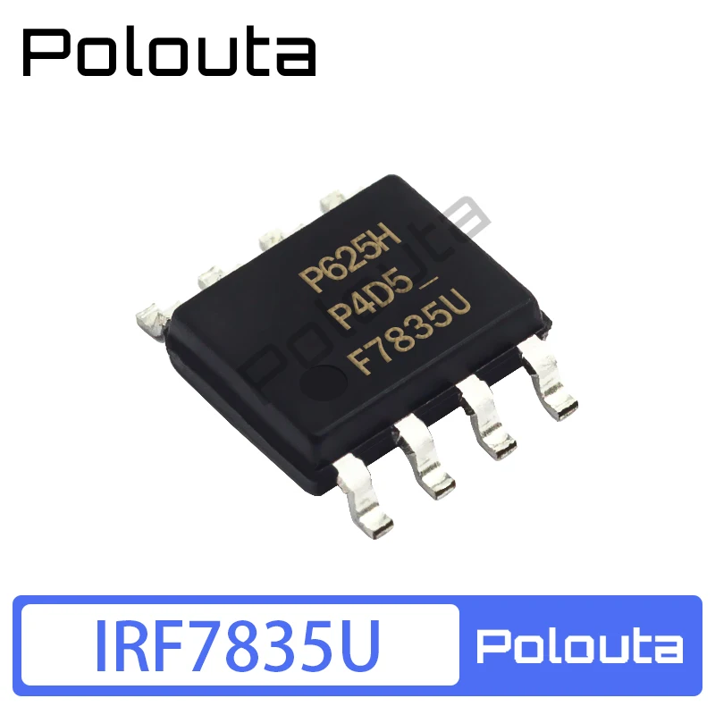 

10 Pcs/lot Polouta IRF7835U SOP8 Field Effect Transistor Patch Components Arduino Nano DIY Electronic Kit Free Shipping