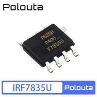 10 pcslot polouta irf7835u sop8 field effect transistor patch components arduino nano diy electronic kit free shipping