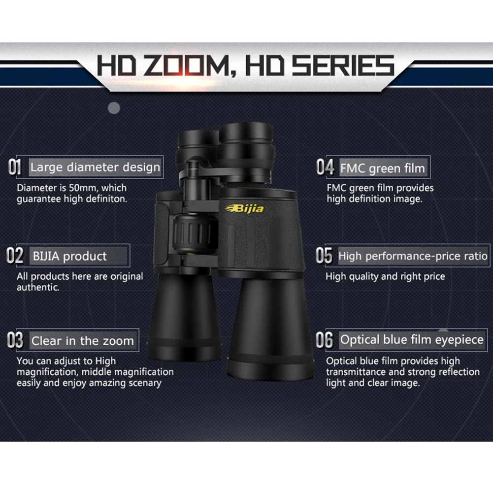 Бинокль 10 120X HD BAK4 Prism спортивный уличный туризм охотничье оборудование мощный