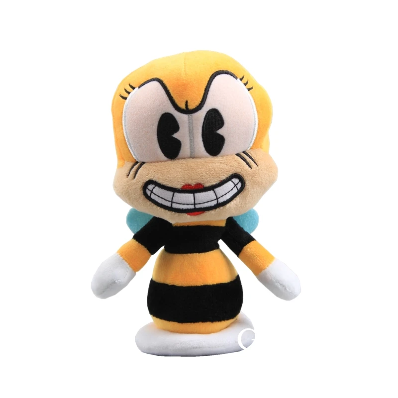 19 см игра Cuphead Rumor honeyниз плюшевые игрушки плюшевый фигурка мягкая кукла для