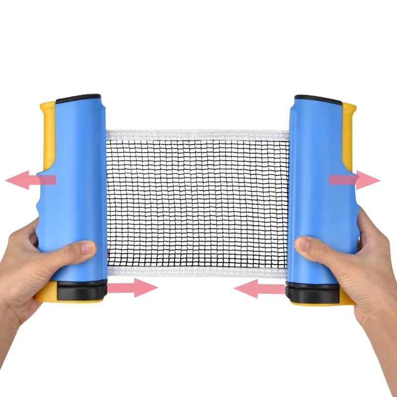 190 см Портативный Выдвижной Стол Теннисный стол пластиковый прочный сетчатый
