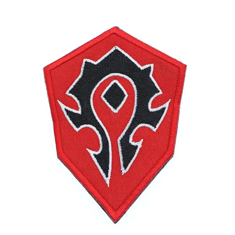 Альянс World Of Warcraft/Орды вышивка на стороне лагеря нарукавная нашивка боевой дух