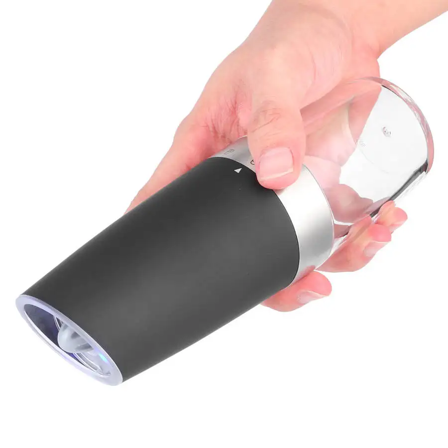 

manual coffee grinder housewhold MultiFunctional Electric Salt Pepper Grinder Mill Set with Adjustable Coarseness Kitchen