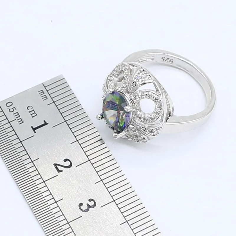 Комплект из колье серёг и браслета серебристого цвета|Ювелирные наборы для