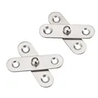 Поворотный шарнир для дверей, нержавеющая сталь Поворотная Петля, поворот на 360 градусов, товары для мебели скрытый шарнир