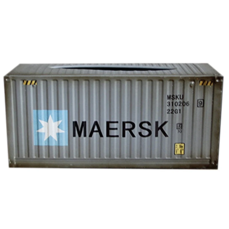 Креативный Ретро контейнер дизайн железный ящик для салфеток дома автомобиля